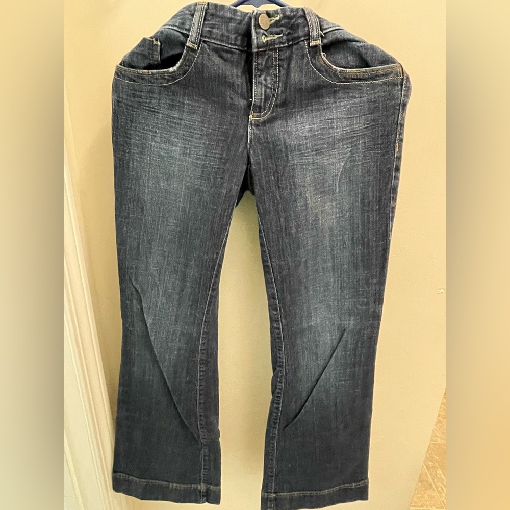 Womens Tommy Hilfiger Mid Rise Flare Jeans Size 6